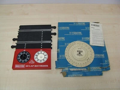 SCALEXTRIC CLASSIC TRACK. BOXED C.277. C-272. LAP COUNTER/C276. SPEED COMPUTER. - Image 1 of 4