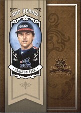 2005 Diamond Kings HOF Heroes Chicago White Sox Baseball Card #11 Carlton Fisk