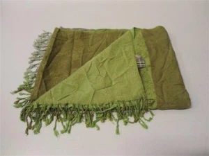 FOULARD PANIKER TELO COPERTA VERDE - MARRONE 120 X 160- - Imagen 1 de 1