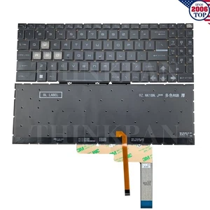 New US RGB Backlit Keyboard for MSI Katana A17 AI B8VE/17 B12UCXK B13UDXK B12VEK - Picture 1 of 9