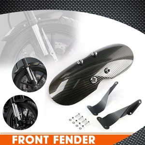 Guardabarros delantero corto aspecto carbono para Ducati Scrambler Sixty2 Cafe Racer - Imagen 1 de 5