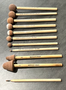 Master Eye Beveler Set of 11 Doll Making - 6 14 18 20 22 24 26 28 mm A4 A5 B97 - Picture 1 of 4