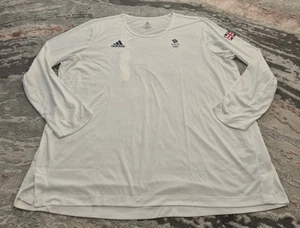 Camiseta deportiva de manga larga para hombre TEAM GB blanca 3XL - Imagen 1 de 7