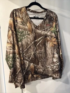 Long Sleeve Realtree Camo Ladies Shirt - Picture 1 of 4