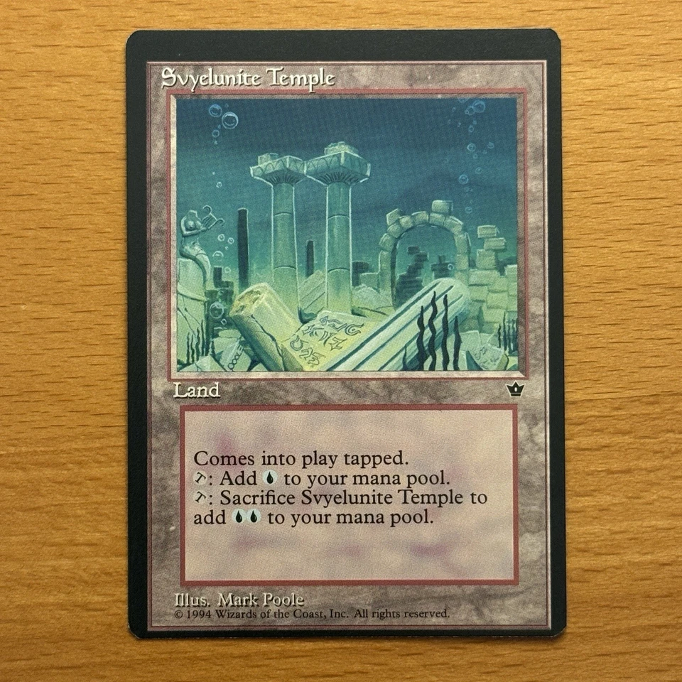 Svyelunite Temple NM+ NEVER PLAYED Fallen Empires MTG VINTAGE FAST SHIPPING - Image 1 of 2