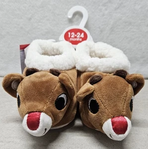 Rudolph das Rentier mit der roten Nase Rudolph Stiefeletten Kleinkind Größe 12-24 Monate - Bild 1 von 14