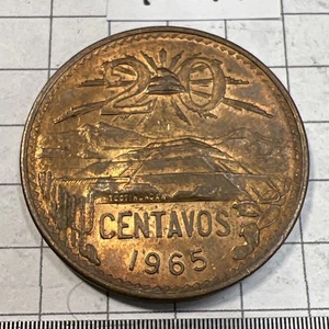 Moneda de 20 centavos México 1965 - Km#439 - Envío combinado - Imagen 1 de 6