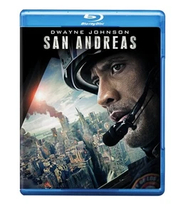 San Andreas (Blu-ray) Dwayne "The Rock" Johnson Carla Gugino (Importación USA) - Imagen 1 de 3