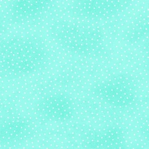 Tela de franela tonal pequeños lunares blanco sobre verde azulado por yarda D282.36 - Imagen 1 de 1