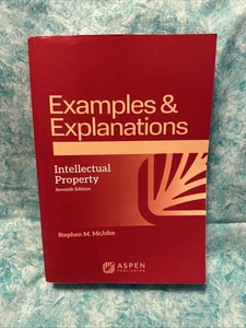 Examples & Explanations for Intellectual Property (Seventh Edition) ~ Used - Picture 1 of 7