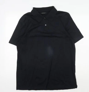 Jaeger Men's Black Polo Shirt - L, Collared & Buttoned - Picture 1 of 12