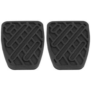 2 Pezzi 46531JD00A Nero Gomma Freno e Frizione Pedale Pad Copertura3053 - Foto 1 di 7