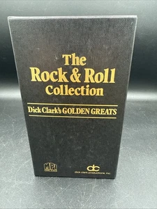 Dick Clark’s Golden Greats Rock & Roll Collection VHS Box Set 1991 Rare Vintage - Picture 1 of 11
