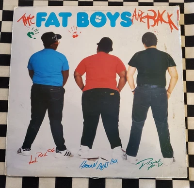 The Fat Boys Are Back LP by The Fat Boys vinyl 1985 VG+ SUS1016 Sutra Records - Image 1 of 4
