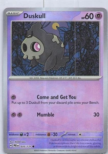 Duskull (Master Ball Pattern) Common SV: Prismatic Evolutions 035/131 NM Holo - Picture 1 of 2