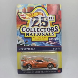 Corvette naranja C8 R Hot Wheels 25th Collectors Nationals Convention - Imagen 1 de 5