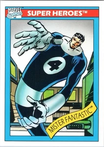 1990 Impel Marvel Trading Card #19 Mister Fantastic 1H49 - Bild 1 von 2