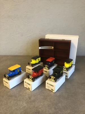 CORGI Ford T Van Post/Mail Kollektion weltweit | mit Setzkasten und OVP | #D9 - Bild 1 von 4