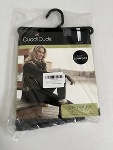 Cuddl Duds Warm Soft Comfort Layers Leggings XS GREY - Picture 1 of 3