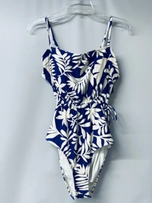 Kate Spade Cinch спереди цельный в Blue Berry, размер большой - новый с ярлыками - Изображение 1 из 4