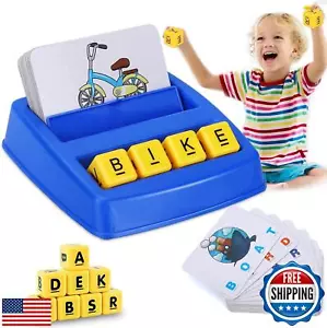 Matching Letter Spelling Games for Kids - Educational Learning Toys for 4 5 6 - Picture 1 of 5