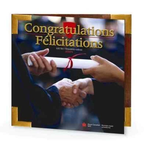 🇨🇦 Uncirculated 2004 Graduation Congratulations Gift Set Canada - Picture 1 of 4