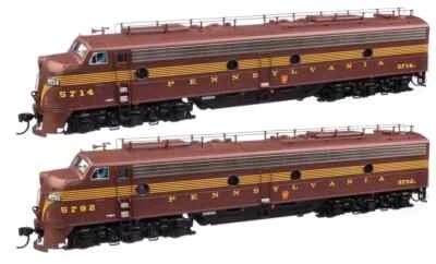 WalthersProto 42901 PENNSYLVANIA EMD E8 A-A LOCO SET w/LOKSOUND5 DCC & Sound NIB - Image 1 of 4