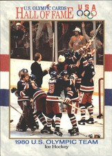 1980 USA Olympic Hockey Team ~ 1991 Impel U.S. Olympic Hall of Fame Card #66  