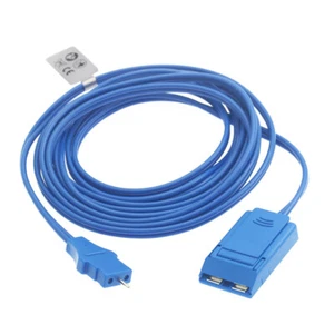 Cable electroquirúrgico bipolar para conectar la placa negativa dispositivo médico - Imagen 1 de 9