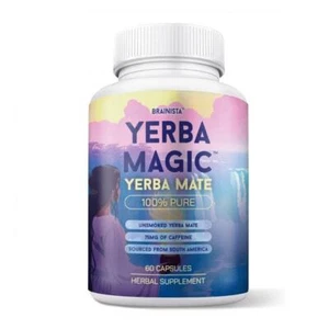 Yerba Mate 6000Mg of Caffeine Capsule 60 Capsules Hot N8 - Picture 1 of 9