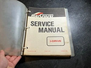 Mercruiser I-Drive MC-1 Stern Drive Units Factory OEM Service Manual #90-86137 - Picture 1 of 16