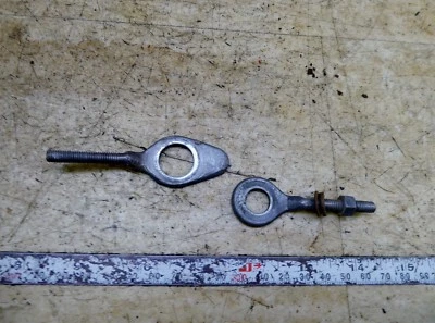 Honda C110 Super Cub H180 dos anos 1960. ajustadores de roda traseira #1 - Imagem 1 de 3