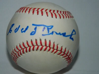 EDD ROUSH SIGNED NATIONAL LEAGUE BASEBALL (CHARLES FEENEY) - JSA/LOA - Image 1 of 4