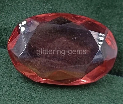 40.30 CT Smokey Quartz Redish Brown Oval Cut IGL Transparent Loose Gems 5AIC - Image 1 of 4
