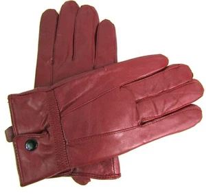 Ladies High Quality Super Soft Genuine Leather Fully Lined Gloves Winter Warm - Picture 1 of 189