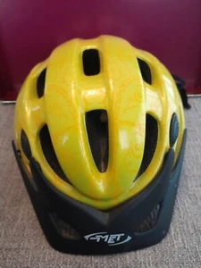 Casco ciclismo MET RAPPER giallo taglia grande 59-61 cm nuovo - Foto 1 di 6
