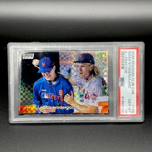PSA 10 2020 TOPPS STADIUM CLUB CHROME XFRACTOR NOAH SYNDERGAARD #158 - Picture 1 of 1