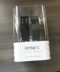 NWT ITOUCH IFITNESS ACTIVITY TRACKER - GREY AND BLACK. ANDROID OR IPHONE - Picture 1 of 7