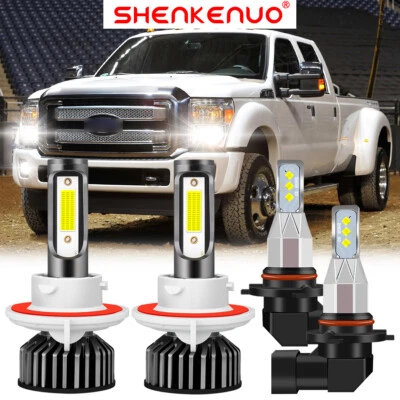 Faro antiniebla LED 4X F2LX para Ford F250 F350 F450 F550 Super Duty 2005-2018 Foto 1 de 4