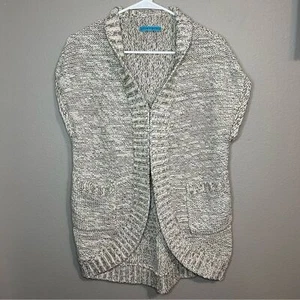 Alice + Olivia short sleeve knit cocoon cardigan sweater size small - Picture 1 of 10