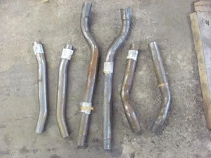 NOS GM Exhaust Pipes 58 59 60 Corvette 6 Piece Extensions 3762440 3752555 556 - Picture 1 of 8