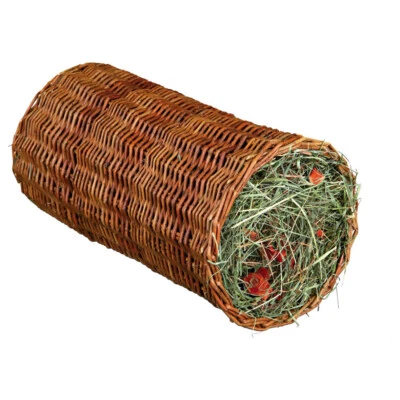 Trixie Natur-Snack Weidentunnel mit Heu, ø 20 x 38 cm, UVP 24,99 EUR, NEU - Bild 1 von 2