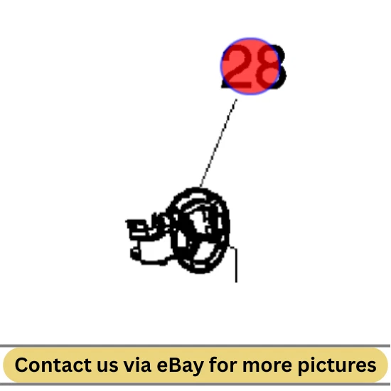 Carcaça de tubo de enchimento de tanque de combustível Chevrolet Cruze 2010 usada fabricante de equipamento original 42355978 - Imagem 1 de 4