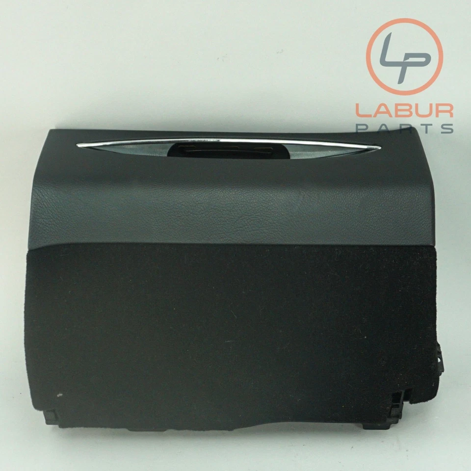 W209 03-09 Mercedes Clase CLK Salpicadero Guantera Compartimento de Almacenamiento Negro GB246 Foto 1 de 4