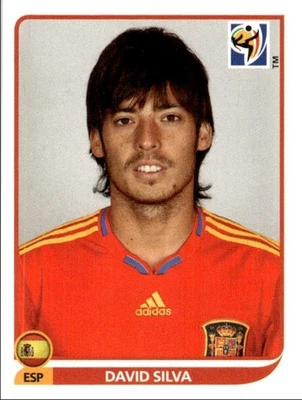 2010 Panini FIFA World Cup South Africa Sticker David Silva Spain #578 - Image 1 of 2