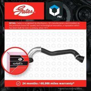 Radiator Hose fits BMW 316 1.6 Lower 07 to 13 Coolant Gates 17127552407 Quality - Picture 1 of 2