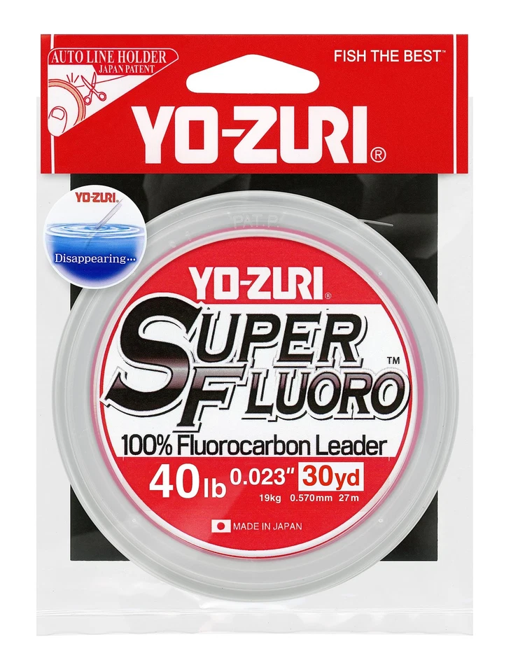 YZ-SF-40LB-NCL-30YD Superfluoro 30Yd 40Lb Natural Clear