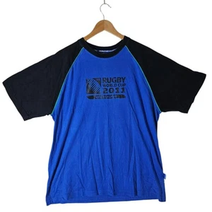 Canterbury New Zealand Blue Black Rugby World Cup 2011 Collection Shirt Size L - Foto 1 di 11