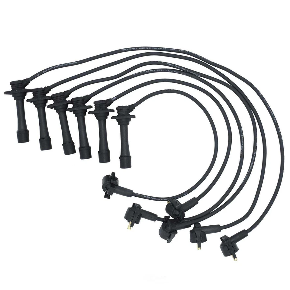 Juego de cables de bujía - Productos de ajuste directo Walker para Ford Taurus 89-95 3,0 L-V6 Foto 1 de 2