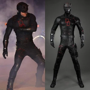 Daredevil Costume Daredevil: Born Again Season 2 Cosplay Suit Black Ver Handmade - Picture 1 of 18
